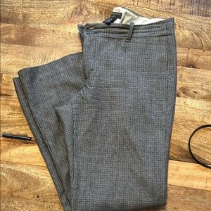 Banana Republic wool lined pants. Gray/black/white checked. 8. Great condition.